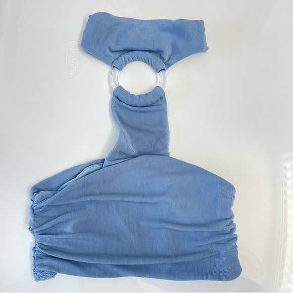 Camila Coelho Serena Top Periwinkle Blue Size Small - Picture 2 of 4